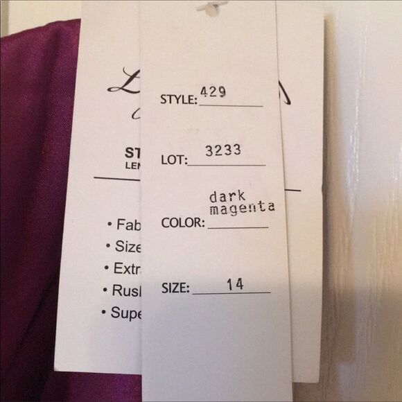 Liz Fields NWT Formal Dress S 14 - Picture 7 of 8